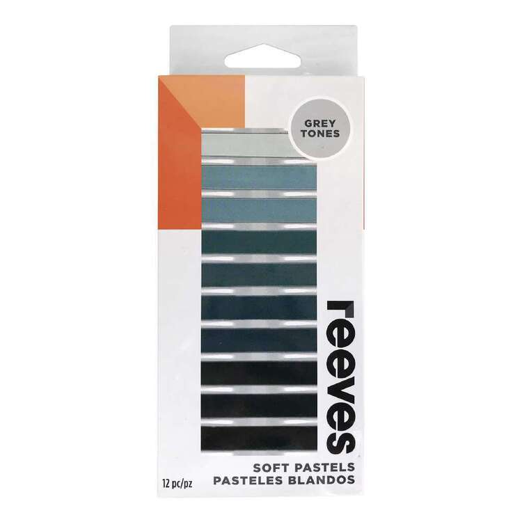 Reeves Grey Tone Soft Pastels Multicoloured