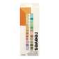 Reeves Soft Pastel Halves Set of 32 Multicoloured