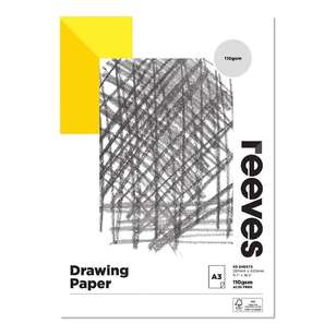 Reeves Drawing Pad Multicoloured