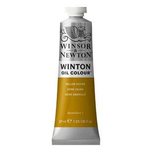 WN Winton Oil Paint Ochre Yellow 37 mL