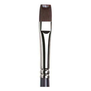 Winsor & Newton Galleria Brush Long Handle Short Flat Brush Multicoloured