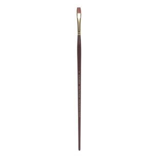 Winsor & Newton Galleria Brush Long Handle Short Flat Brush Multicoloured