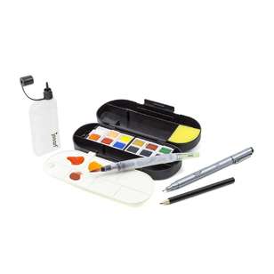 Jasart Voyager Water Colour Ultimate Travel Set Multicoloured