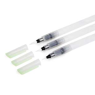 Jasart Aqua Brush Pen Set 3 Aqua