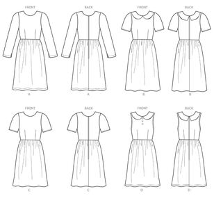 Simplicity Pattern S8946 Misses' Dresses