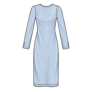 Simplicity Pattern S8982 Misses' Knit Two Piece Sweater Dress, Tops, Skirts