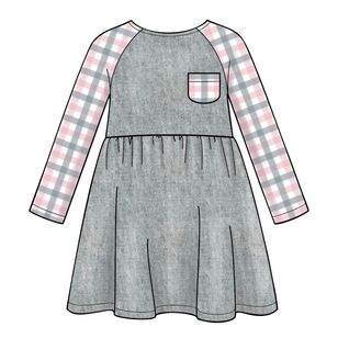 Simplicity Pattern S8998 Children's Easy-To-Sew Sportswear Dress, Top, Pants 3 - 8 Years
