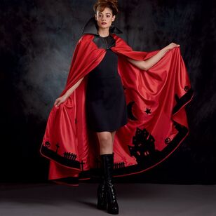 Simplicity Pattern S9008 Misses' Cape with Tie Costumes Small - Large