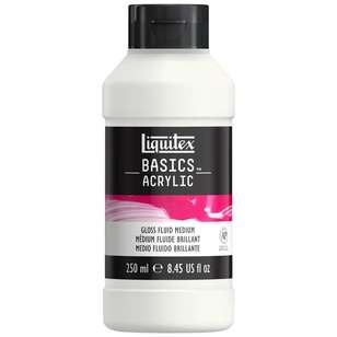 Liquitex Basics 250 ml Gloss Fluid Medium Natural 250 mL