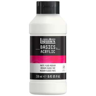 Liquitex Basics 250 ml Matte Fluid Medium  Natural 250 mL