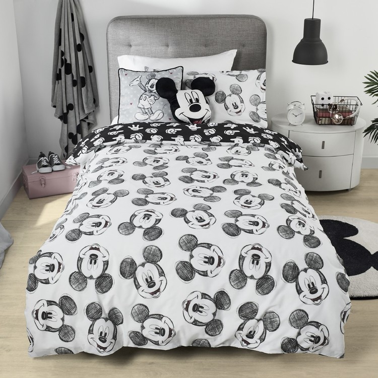 Disney Mickey Mouse Quilt Cover Set, Quilting Duvet Cover Pattern