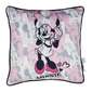 Disney Minnie Mouse Square Cushion Multicoloured Cushion