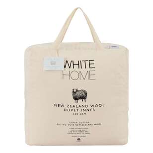 White Home Wool Duvet Inner White