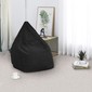 Living Space Eddy Bean Bag Cover Black 50 x 50 x 120 cm