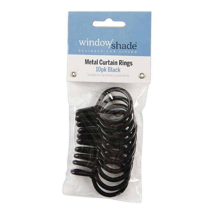 Windowshade 16/19mm Metal Rings 10 Pack