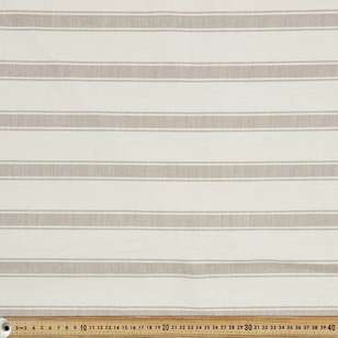 Farmhouse Upholstery Stripe Fabric Natural 140 cm