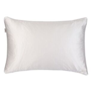 KOO Elite Mulberry Silk/Satin Standard Pillowcase White