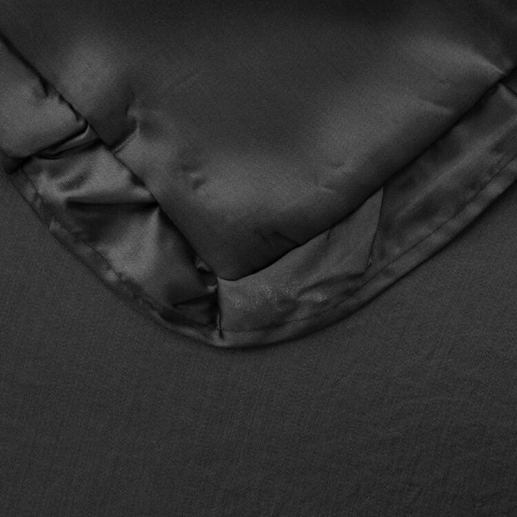 Brampton House Satin Ruffled V Shaped Pillowcase