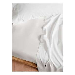 Linen House Caleb 375 Thread Count Cotton Sheet Set White