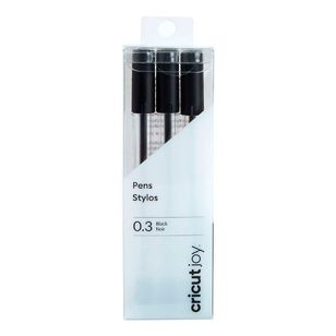 Cricut Joy 0.3 Extra Fine Point Pen 3 Pack Black