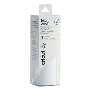 Cricut Joy Smart Adhesive Backed White Label White