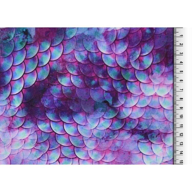 Serpent Printed 148 cm Party Play Polyester Fabric