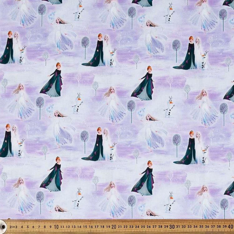 Frozen 2 Characters Cotton Fabric