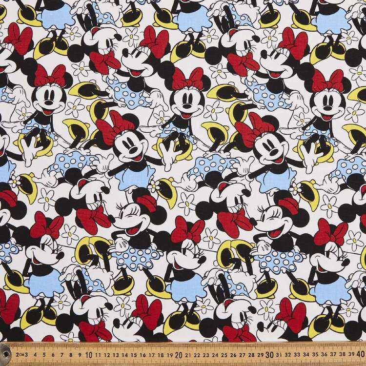 Disney Minnie Mouse Cotton Duck Fabric