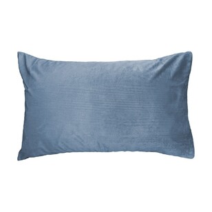 KOO Cord Velvet Standard Pillowcase Grey