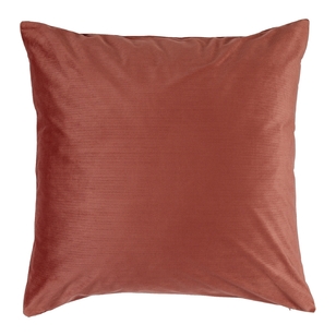 KOO Cord Velvet European Pillowcase Terracotta