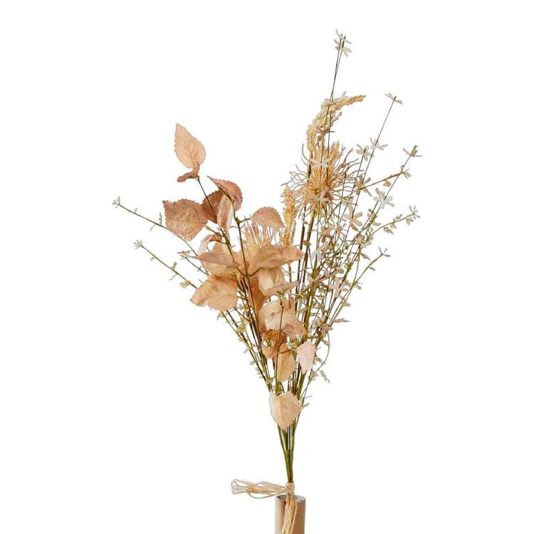 Dried Wildflowers With Leaves Bundle 66 cm