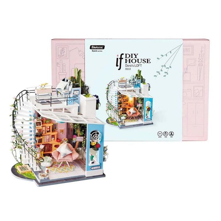Robotime Mini House Kit - Dora's Loft