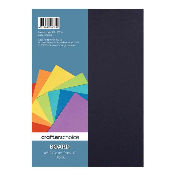 Crafters Choice 210 gsm 10 Pack Board