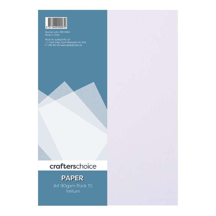 Crafters Choice 10 Pack Vellum