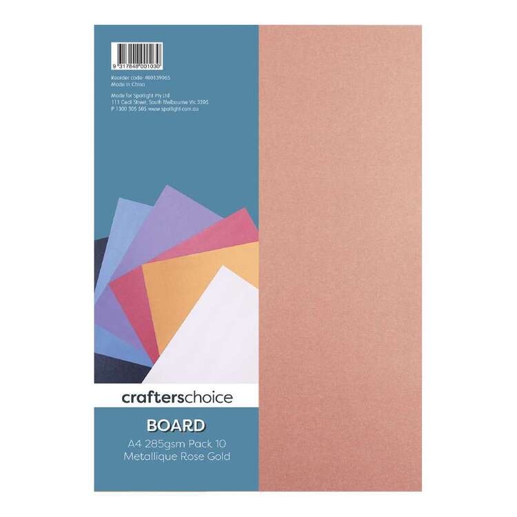 Crafters Choice Metallic Board 10 Pack