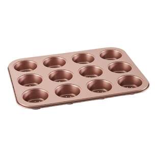 Wiltshire Mini Tart & Quiche Pan Rose Gold 12 Cup