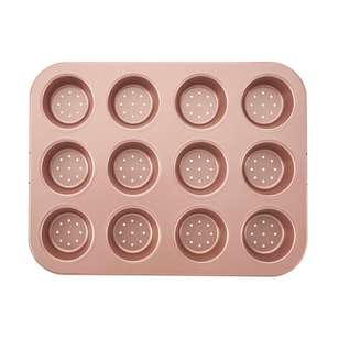 Wiltshire Mini Tart & Quiche Pan Rose Gold 12 Cup