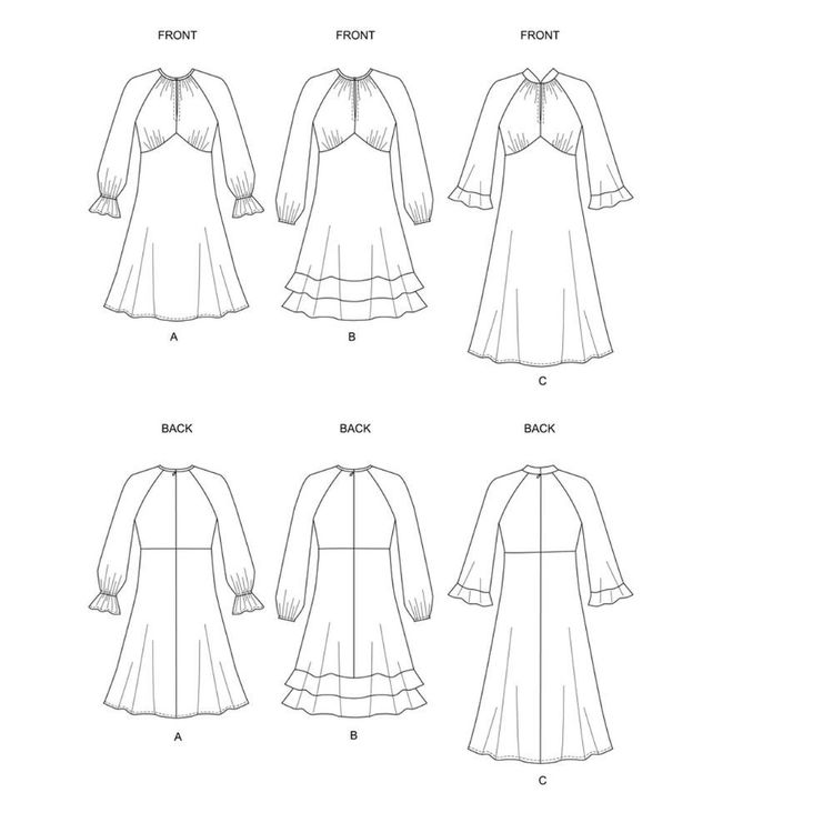 Butterick Pattern B6705 Misses' Dress