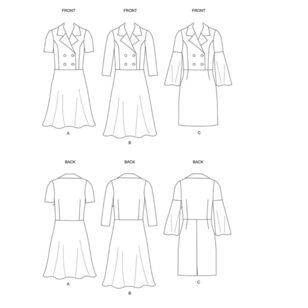 Butterick Pattern B6706 Misses' Dress