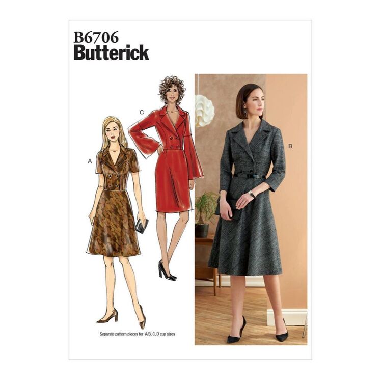 Butterick Pattern B6706 Misses' Dress