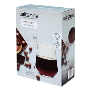 Wiltshire Classico Stemless 435 ml Set of 4 Clear 435 ml