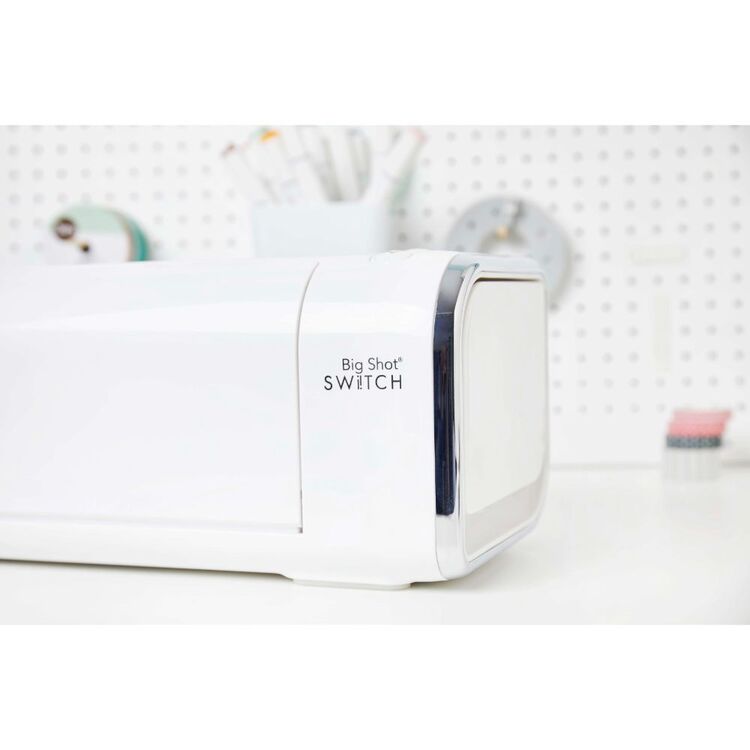 Kit De Inicio Sizzix Big Shot Switch Plus (blanco Kit De Inicio Sizzix Big Shot Switch Plus (blanco