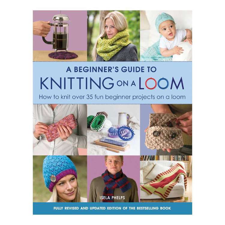 Search Press A Beginner's Guide To Knitting A Loom White