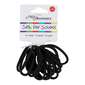 My Accessory Set For School Thin Ring Hair Tie #1 15 Pack Black 3 x 11 x 7