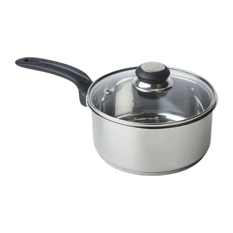Wiltshire Classic Saucepan With Glass Lid Stainless Steel
