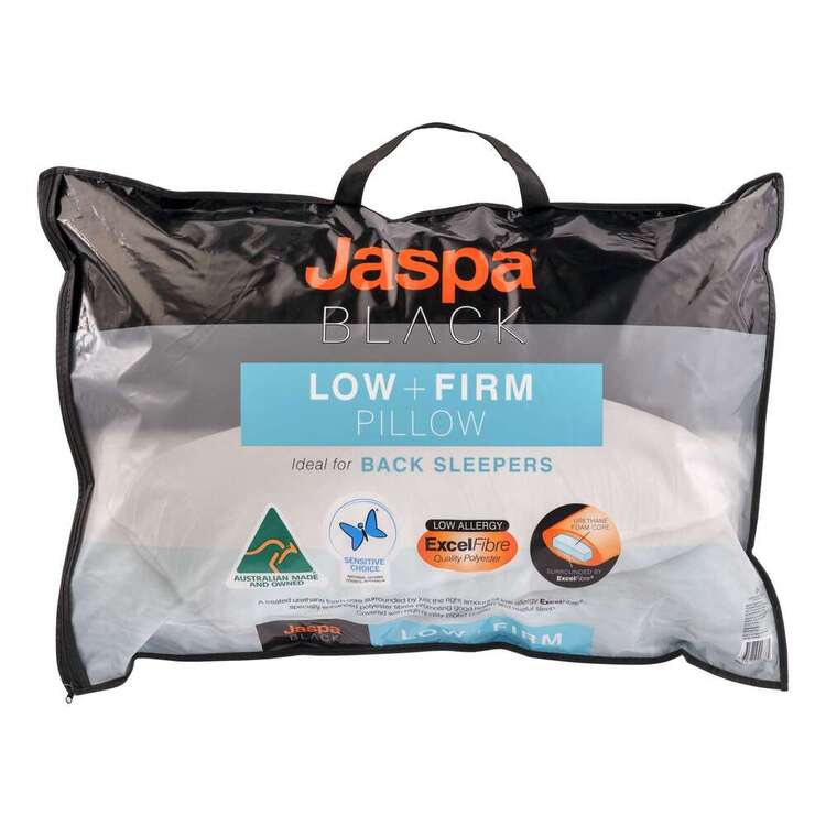 Jaspa Black Low/Firm Pillow