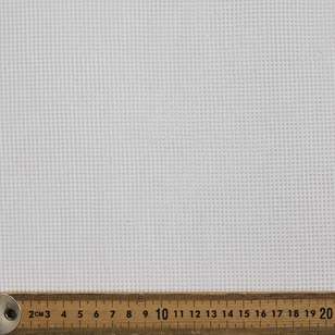 Plain 140 cm Cotton Net Fabric White 140 cm