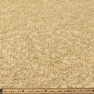 Party Play Metallic Bubble Knit 140 cm Fabric Gold 140 cm