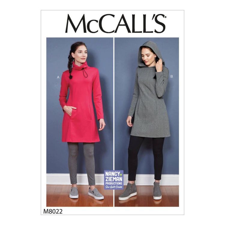 McCall's Pattern M8022 Misses' Dresses