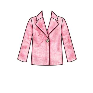 Simplicity Pattern S9027 Children's & Girls' Lined Coat